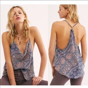 NWT Free People Stevie cowl neck top in XS